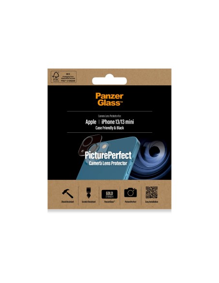 PanzerGlass ® PicturePerfect Camera Lens Protector iPhone 13 | Mini Protector de pantalla Apple 1 pieza(s)