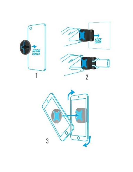 Mobilis 044003 soporte Soporte pasivo Teléfono móvil smartphone, Tablet UMPC Negro