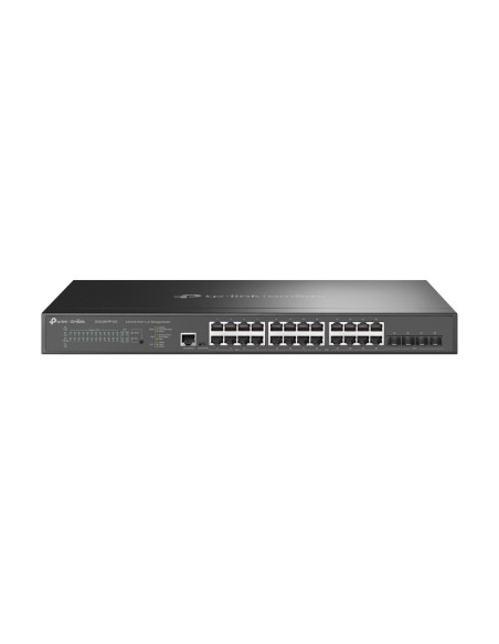 TP-Link Omada SG3428XPP-M2 switch Gestionado L2+ 2.5G Ethernet (100 1000 2500) Energía sobre Ethernet (PoE) 1U Negro TP-Link Omada SG3428XPP-M2 switch Gestionado L2+ 2.5G Ethernet (100 1000 2500) Energía sobre Ethernet (PoE) 1U Negro