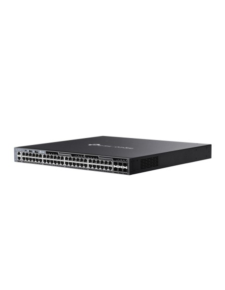 TP-Link Omada SG6654XHP switch Gestionado L3 Gigabit Ethernet (10 100 1000) Energía sobre Ethernet (PoE) 1U Negro TP-Link Omada SG6654XHP switch Gestionado L3 Gigabit Ethernet (10 100 1000) Energía sobre Ethernet (PoE) 1U Negro