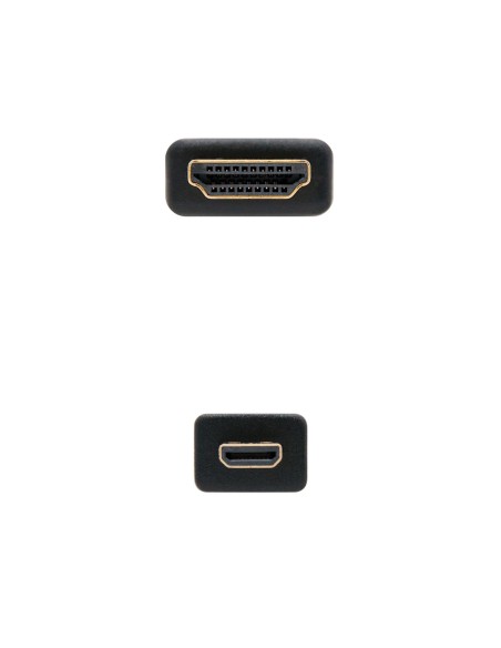 Nanocable HDMI, 0.8m cable HDMI 0,8 m HDMI tipo A (Estándar) HDMI tipo D (Micro) Negro Nanocable HDMI, 0.8m cable HDMI 0,8 m HDMI tipo A (Estándar) HDMI tipo D (Micro) Negro