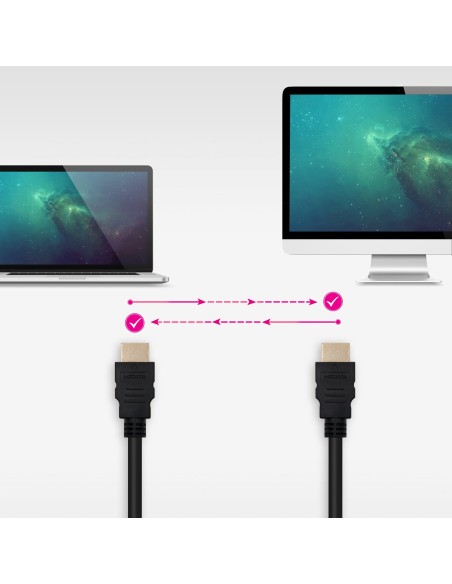 Nanocable Cable HDMI V2.0 4K@60Hz 18Gbps A M-A M, 7.0 m, Negro Nanocable Cable HDMI V2.0 4K@60Hz 18Gbps A M-A M, 7.0 m, Negro