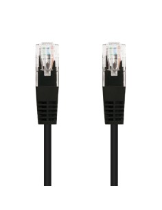 Nanocable 10.20.0101-BK cable de red Negro 1 m Cat5e U UTP (UTP) 2