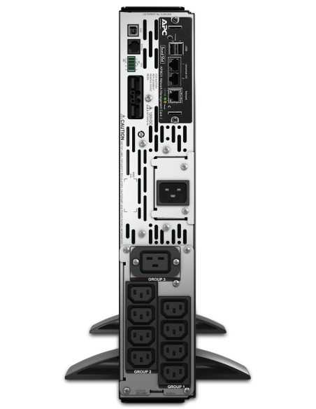 APC Smart-UPS sistema de alimentación ininterrumpida (UPS) Línea interactiva 3 kVA 2700 W 9 salidas AC APC Smart-UPS sistema de alimentación ininterrumpida (UPS) Línea interactiva 3 kVA 2700 W 9 salidas AC