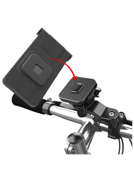 Celly SNAPMAGFLEXBK soporte Soporte pasivo Teléfono móvil smartphone, Tablet UMPC Negro