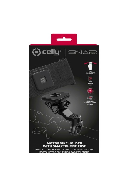 Celly SNAPMAGFLEXBK soporte Soporte pasivo Teléfono móvil smartphone, Tablet UMPC Negro