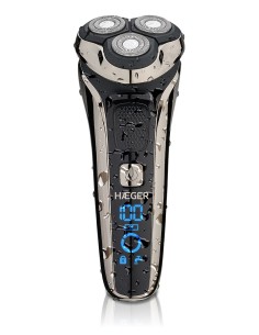 Haeger G-Man Ultra Máquina de afeitar de rotación Recortadora Negro