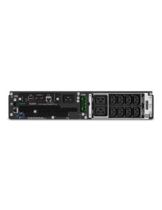 APC SRT2200RMXLI-NC sistema de alimentación ininterrumpida (UPS) Doble conversión (en línea) 2,2 kVA 1980 W 12 salidas AC 2