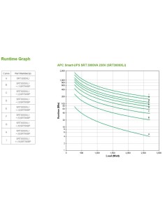 APC SRT3000XLI sistema de alimentación ininterrumpida (UPS) Doble conversión (en línea) 3 kVA 2700 W 10 salidas AC 2