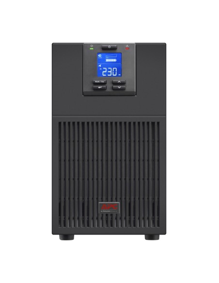 APC SRV1KI-E sistema de alimentación ininterrumpida (UPS) Doble conversión (en línea) 1 kVA 900 W 3 salidas AC APC SRV1KI-E sistema de alimentación ininterrumpida (UPS) Doble conversión (en línea) 1 kVA 900 W 3 salidas AC