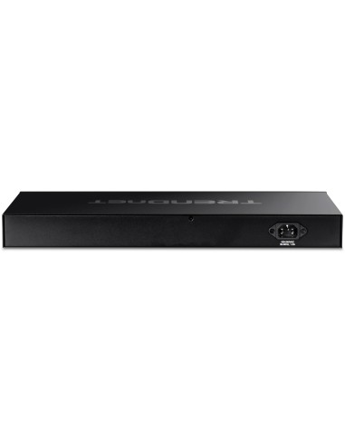 Trendnet TEG-3524S switch Gestionado Gigabit Ethernet (10 100 1000) Negro