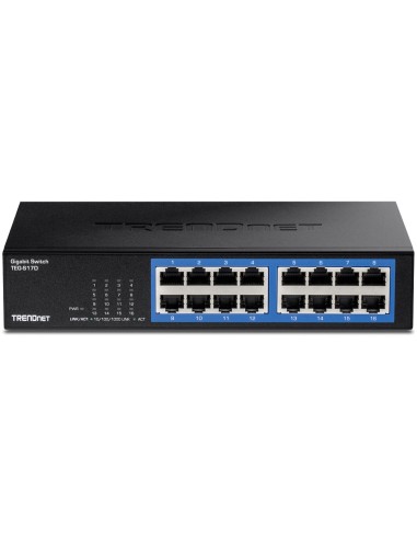 Trendnet TEG-S17D switch Gigabit Ethernet (10 100 1000) Negro