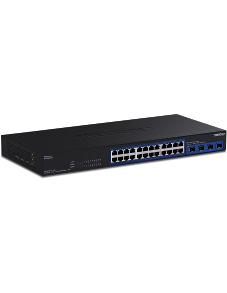 Trendnet TEG-S50284 switch No administrado 2.5G Ethernet (100 1000 2500) Negro