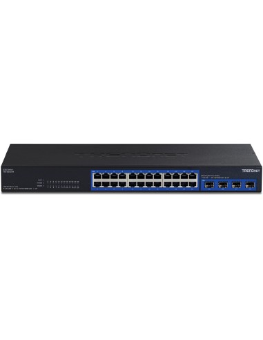 Trendnet TEG-S50284 switch No administrado 2.5G Ethernet (100 1000 2500) Negro