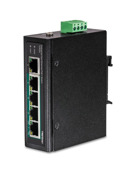Trendnet TI-PE50 switch No administrado Fast Ethernet (10 100) Energía sobre Ethernet (PoE) Negro Trendnet TI-PE50 switch No administrado Fast Ethernet (10 100) Energía sobre Ethernet (PoE) Negro