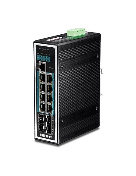 Trendnet TI-PG1284i Gestionado L2+ Gigabit Ethernet (10 100 1000) Energía sobre Ethernet (PoE) Negro Trendnet TI-PG1284i Gestionado L2+ Gigabit Ethernet (10 100 1000) Energía sobre Ethernet (PoE) Negro