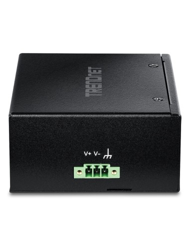 Trendnet TI-PGLC80 switch No administrado Gigabit Ethernet (10 100 1000) Energía sobre Ethernet (PoE) Negro