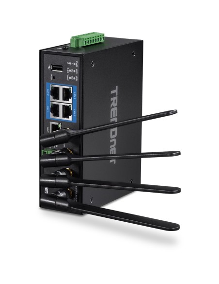 Trendnet TI-W100 router inalámbrico Gigabit Ethernet Doble banda (2,4 GHz   5 GHz) Negro Trendnet TI-W100 router inalámbrico Gigabit Ethernet Doble banda (2,4 GHz   5 GHz) Negro