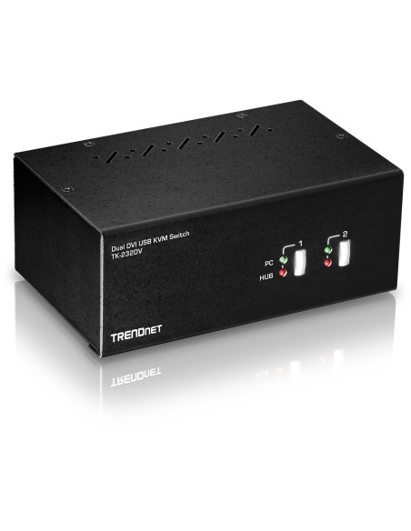 Trendnet TK-232DV interruptor KVM Trendnet TK-232DV interruptor KVM