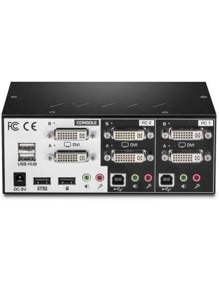 Trendnet TK-232DV interruptor KVM Trendnet TK-232DV interruptor KVM