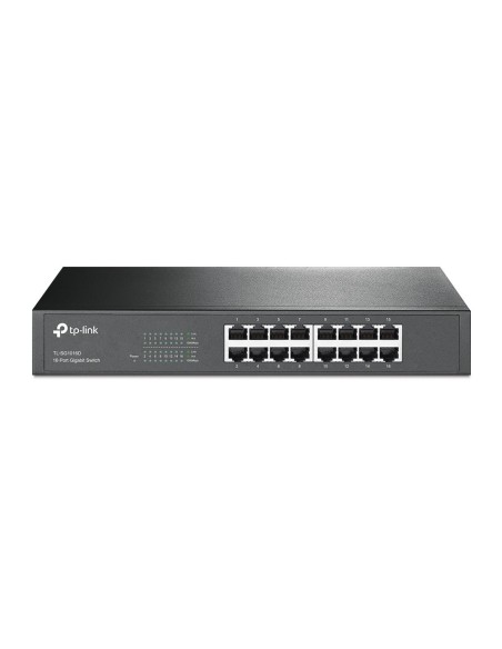 TP-Link TL-SG1016D switch No administrado L2 Gigabit Ethernet (10 100 1000) Negro TP-Link TL-SG1016D switch No administrado L2 Gigabit Ethernet (10 100 1000) Negro