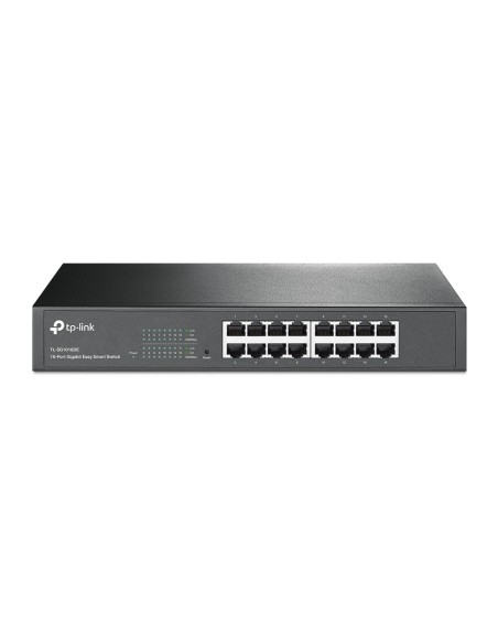 TP-Link TL-SG1016DE Gestionado L2 Gigabit Ethernet (10 100 1000) 1U Negro TP-Link TL-SG1016DE Gestionado L2 Gigabit Ethernet (10 100 1000) 1U Negro