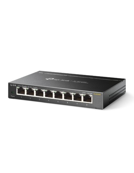 TP-Link Omada TL-SG108S switch No administrado Gigabit Ethernet (10 100 1000) Negro TP-Link Omada TL-SG108S switch No administrado Gigabit Ethernet (10 100 1000) Negro