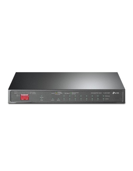 TP-Link TL-SG1210MP switch No administrado Gigabit Ethernet (10 100 1000) Energía sobre Ethernet (PoE) Negro TP-Link TL-SG1210MP switch No administrado Gigabit Ethernet (10 100 1000) Energía sobre Ethernet (PoE) Negro