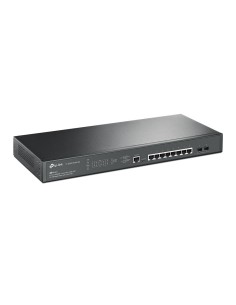 TP-Link JetStream TL-SG3210XHP-M2 switch Gestionado L2+ 2.5G Ethernet (100 1000 2500) Energía sobre Ethernet (PoE) 1U Negro 2