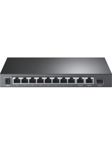 TP-Link TL-SL1311P switch Fast Ethernet (10 100) Energía sobre Ethernet (PoE) Negro