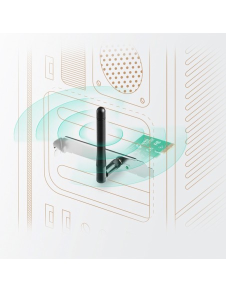 TP-Link TL-WN781ND adaptador y tarjeta de red Interno WLAN 150 Mbit s TP-Link TL-WN781ND adaptador y tarjeta de red Interno WLAN 150 Mbit s