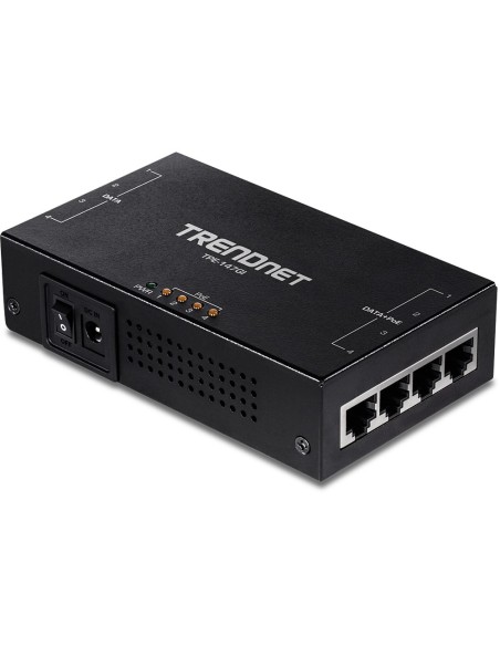 Trendnet TPE-147GI adaptador e inyector de PoE Gigabit Ethernet Trendnet TPE-147GI adaptador e inyector de PoE Gigabit Ethernet