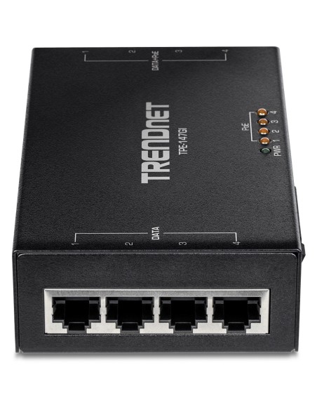 Trendnet TPE-147GI adaptador e inyector de PoE Gigabit Ethernet Trendnet TPE-147GI adaptador e inyector de PoE Gigabit Ethernet