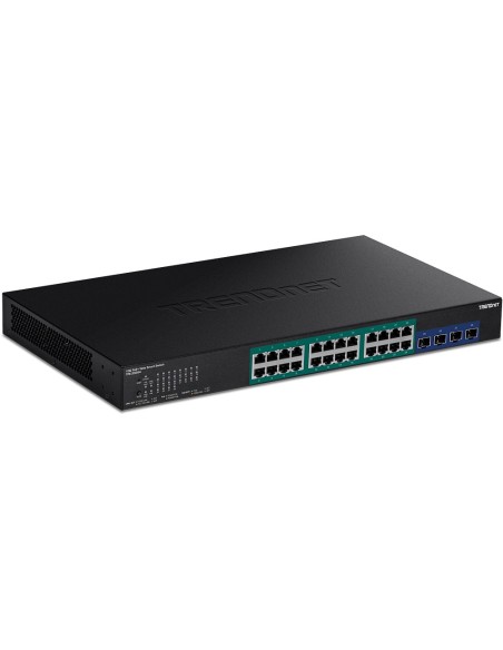 Trendnet TPE-30284 switch Gestionado L2 L4 Gigabit Ethernet (10 100 1000) Energía sobre Ethernet (PoE) 1U Negro