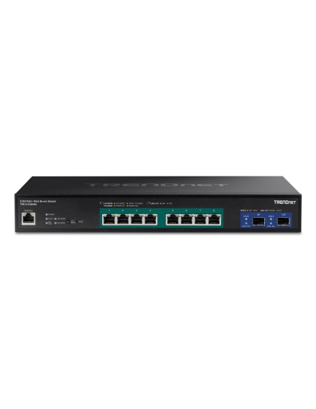 Trendnet TPE-3102WS switch Gestionado 2.5G Ethernet (100 1000 2500) Energía sobre Ethernet (PoE) Negro