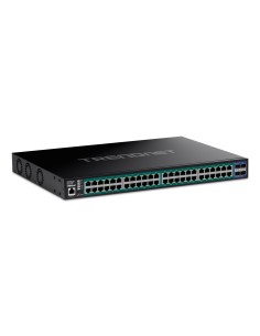 Trendnet TPE-3524SF switch Gestionado Gigabit Ethernet (10 100 1000) Energía sobre Ethernet (PoE)