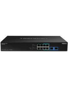 Trendnet TPE-BG102G switch No administrado Gigabit Ethernet (10 100 1000) Energía sobre Ethernet (PoE) 1U Negro 2