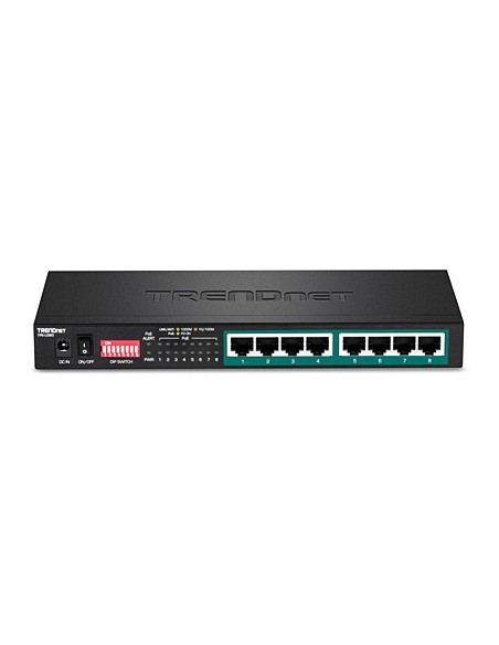 Trendnet TPE-LG80 switch No administrado Gigabit Ethernet (10 100 1000) Energía sobre Ethernet (PoE) Negro Trendnet TPE-LG80 switch No administrado Gigabit Ethernet (10 100 1000) Energía sobre Ethernet (PoE) Negro