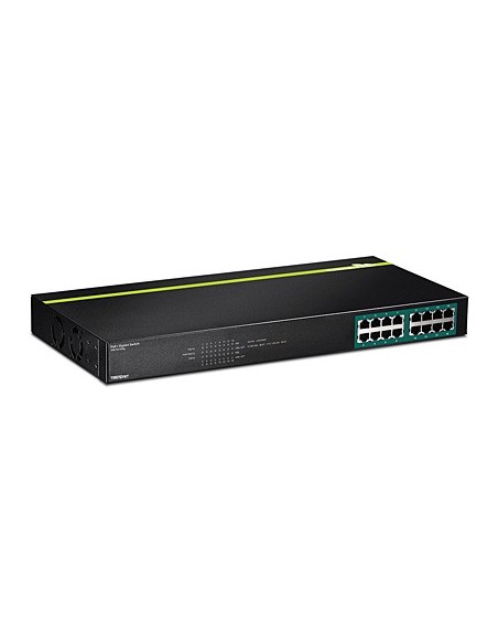 Trendnet TPE-TG160G switch No administrado L2 Gigabit Ethernet (10 100 1000) Energía sobre Ethernet (PoE) 1U Negro Trendnet TPE-TG160G switch No administrado L2 Gigabit Ethernet (10 100 1000) Energía sobre Ethernet (PoE) 1U Negro