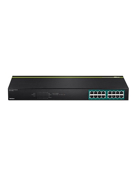 Trendnet TPE-TG160G switch No administrado L2 Gigabit Ethernet (10 100 1000) Energía sobre Ethernet (PoE) 1U Negro Trendnet TPE-TG160G switch No administrado L2 Gigabit Ethernet (10 100 1000) Energía sobre Ethernet (PoE) 1U Negro