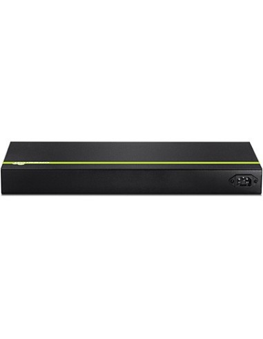 Trendnet TPE-TG160G switch No administrado L2 Gigabit Ethernet (10 100 1000) Energía sobre Ethernet (PoE) 1U Negro