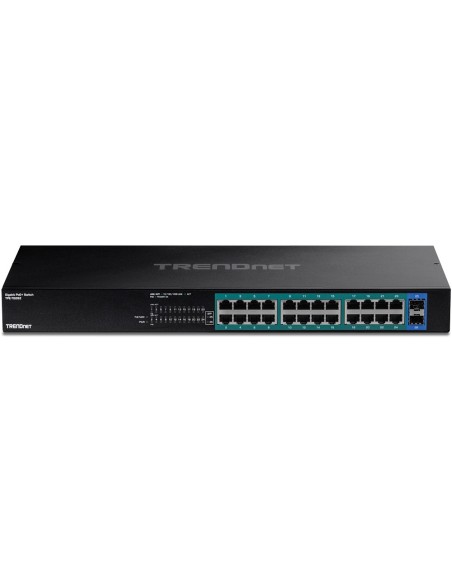 Trendnet TPE-TG262 switch No administrado L2 Gigabit Ethernet (10 100 1000) Energía sobre Ethernet (PoE) 1U Negro Trendnet TPE-TG262 switch No administrado L2 Gigabit Ethernet (10 100 1000) Energía sobre Ethernet (PoE) 1U Negro