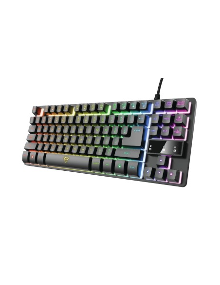Trust GXT 833 Thado teclado Juego USB Español Negro, Plata Trust GXT 833 Thado teclado Juego USB Español Negro, Plata