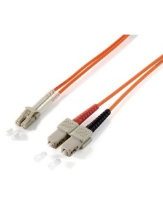 Equip LC SС 62.5 125μm 1.0m Cable de fibra óptica e InfiniBand 1 m SC Naranja