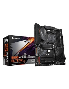 GIGABYTE B550 AORUS ELITE V2 Placa base - Procesadores AMD Ryzen 5000, VRM de 12+2 fases, hasta 4733 MHz DDR4, 1xPCIe 4.0 +