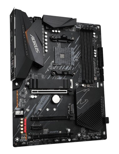 GIGABYTE B550 AORUS ELITE V2 Placa base - Procesadores AMD Ryzen 5000, VRM de 12+2 fases, hasta 4733 MHz DDR4, 1xPCIe 4.0 +