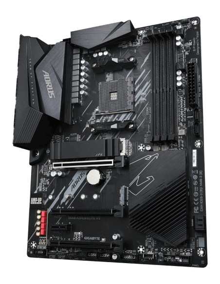 GIGABYTE B550 AORUS ELITE V2 Placa base - Procesadores AMD Ryzen 5000, VRM de 12+2 fases, hasta 4733 MHz DDR4, 1xPCIe 4.0 + GIGABYTE B550 AORUS ELITE V2 Placa base - Procesadores AMD Ryzen 5000, VRM de 12+2 fases, hasta 4733 MHz DDR4, 1xPCIe 4.0 +