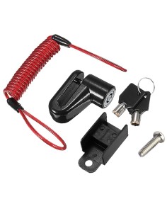 Youin MA1008 accesorio para patinete Seguro antirrobos Negro, Rojo 1 pieza(s)