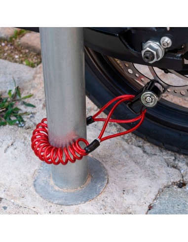 Youin MA1008 accesorio para patinete Seguro antirrobos Negro, Rojo 1 pieza(s)