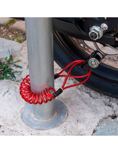 Youin MA1008 accesorio para patinete Seguro antirrobos Negro, Rojo 1 pieza(s)